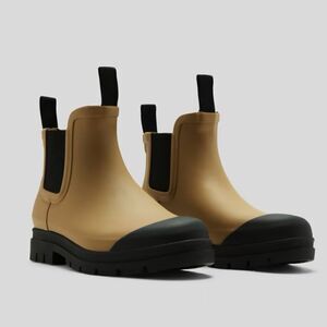 NEW Everlane The Rain Boot in golden oak